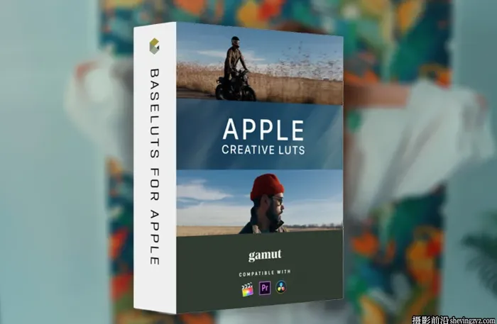 苹果Apple Log电影感LUT调色预设Gamut-Creative LUTs for Apple Log