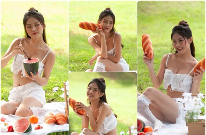 性感外拍少女写真人像摄影RAW原片练习素材75张