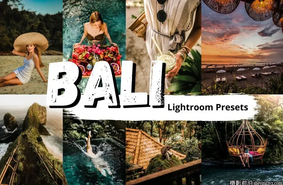 巴厘岛旅拍人像调色LR预设手机调色滤镜 Bali Lightroom Presets
