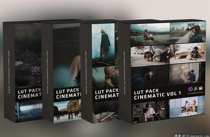 Colorwheelstore-4套电影调色LUT预设合集Combo Lut Cinematic Pack