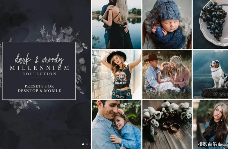 暗调与忧郁的千禧年预设合集 Dark & Moody Millennium Preset