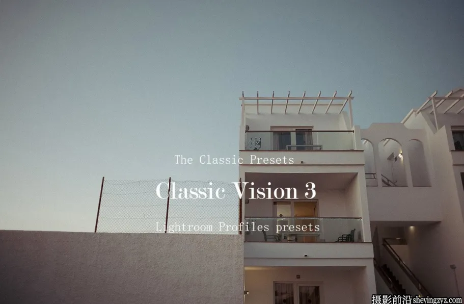 柯达电影模拟胶卷+配置文件The Classic Presets  Classic Vision 3 Profiles