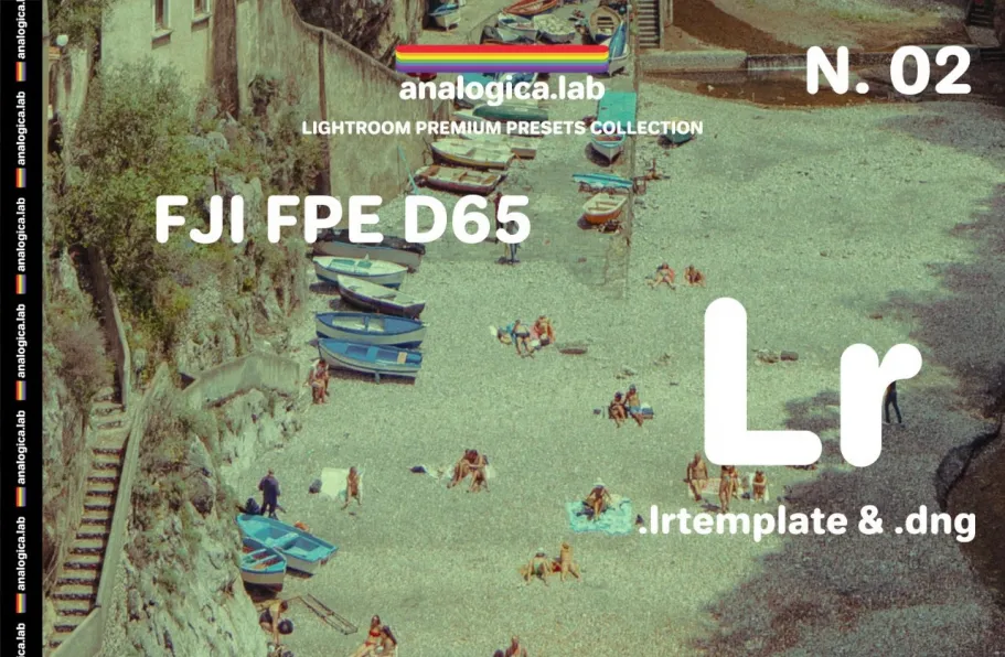 富士FPE D65 16MM胶片模拟LR预设 Analogica Lab - FJI FPE D65