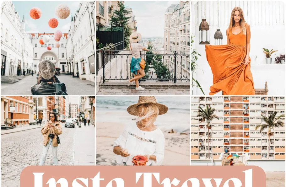 INS网红打卡人像Lr预设 LouMarks -Summer Mood Lightroom Presets