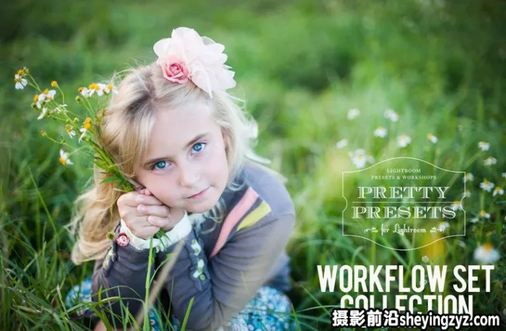 27种欧美唯美人像后期调色LR预设 Pretty Presets Workflow