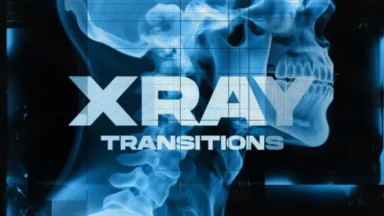 PR模板-科学实验主题X光人体过渡转场模板 VH-61752885