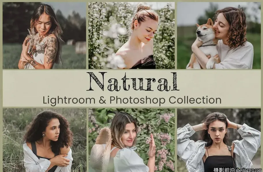 户外自然明亮纯净人像胶片LR预设 Natural Lightroom  Presets