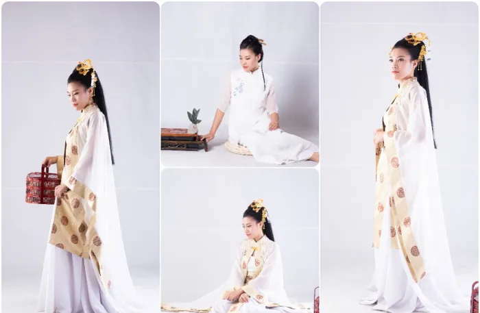 古装汉服美女人像摄影RAW原图后期练习素材14张