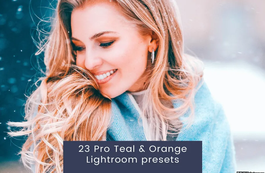 青橙色调电影色彩LR预设ACR预设 Teal & Orange Lightroom presets