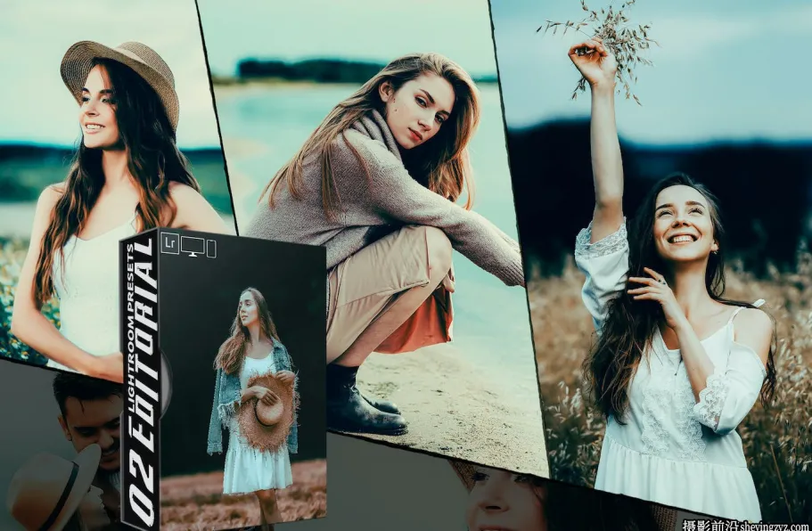 旅拍电影胶片人像调色Lightroom预设 Editorial Lightroom Presets