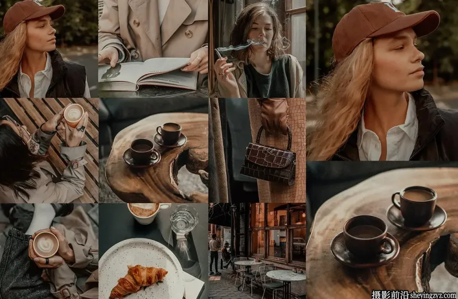 秋季情绪胶片人像调色LR预设 PARISIAN FALL LR PRESETS
