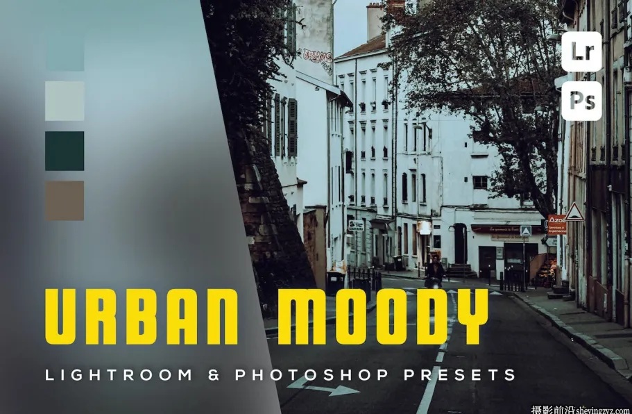 城市街头摄影Lr预设及手机版预设 6 Urban Moody Lightroom Presets