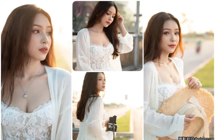 气质美女人像摄影尼康相机RAW原片,人像修图练习RAW素材