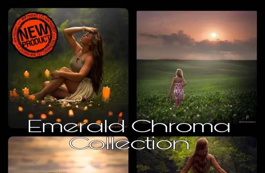 翡翠色梦幻人像LR预设 Jake Olson - The Emerald Chroma Preset