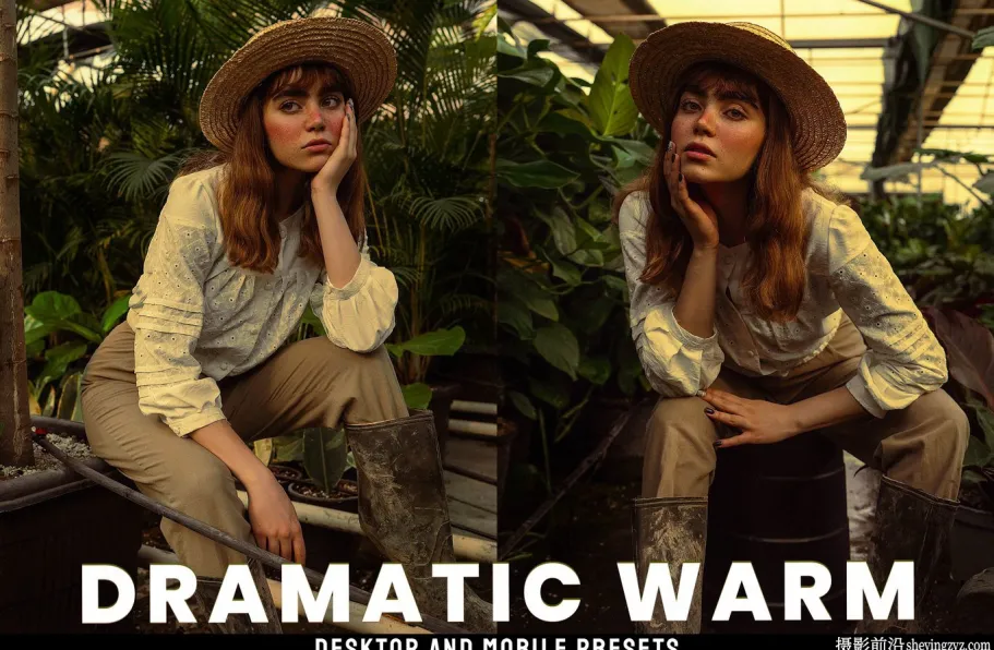 温馨电影人像LR预设/ACR预设 Dramatic Warm - Lightroom Presets