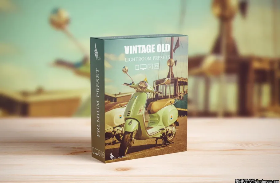 复古柯达电影胶卷色彩LR预设Vintage Retro Kodak Film Look Lightroom Presets