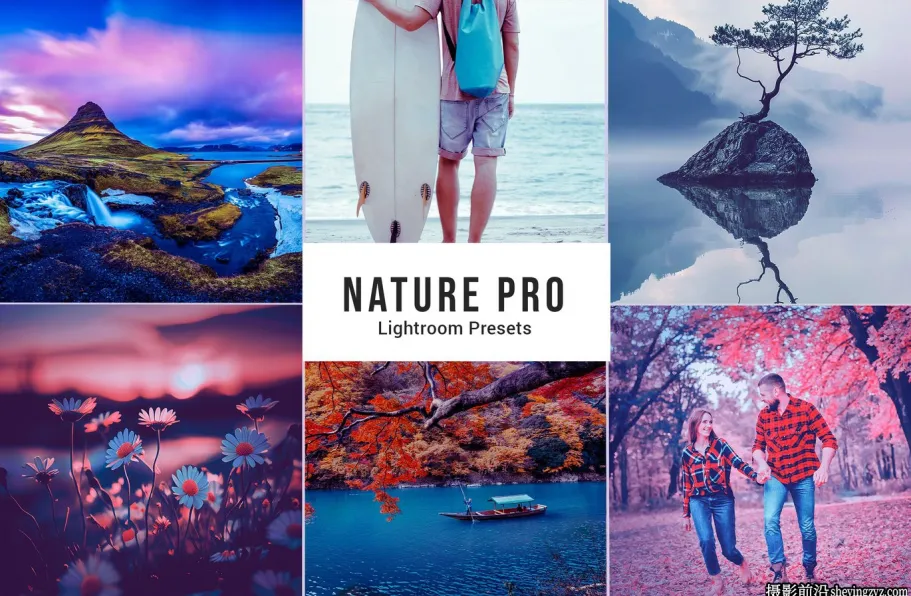 25种唯美梦幻自然风光Lightroom预设 Nature Pro Lightroom Presets