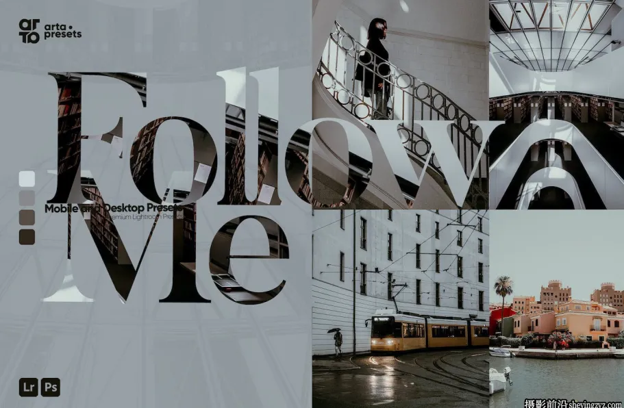 城市街头摄影及手机lr预设Lr预设ARTA-Follow Me Lightroom Presets