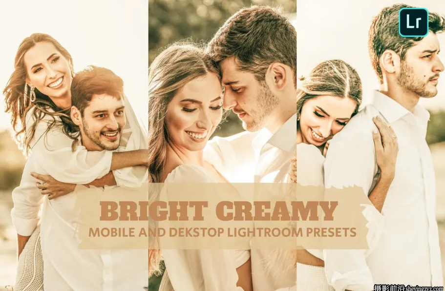 免费lr预设-复古奶油人像调色LR预设 Creamy Lightroom Presets