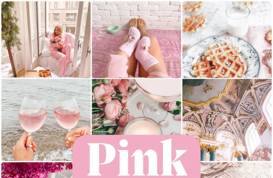 少女粉色调人像调色Lightroom预设LouMarks-Pink Lightroom Presets