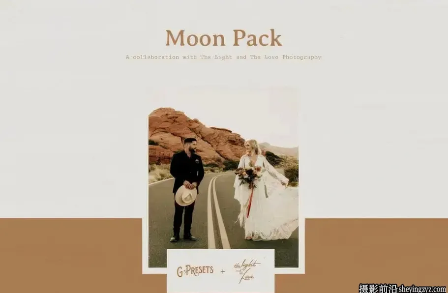 经典电影婚礼人像LR预设 G-Preset Moon Pack Lightroom Presets