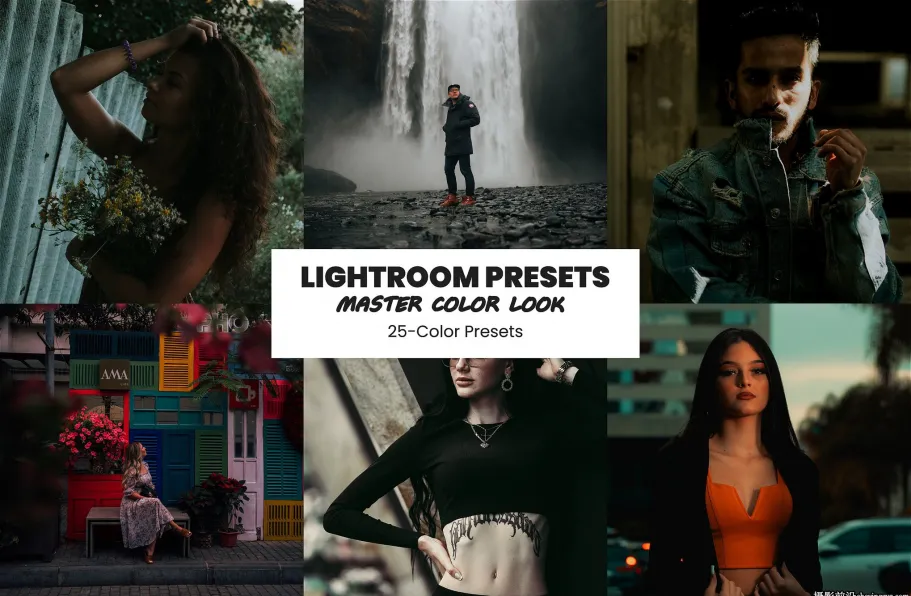 复古胶片电影效果LR预设ACR调色预设 Master Look Lightroom Presets