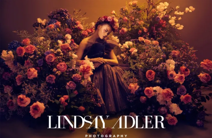 Lindsay Adler - Learn+系列第25期春日花卉人像摄影-中英字幕