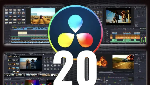 零基础掌握Davinci Resolve 20 Fusion.粒子系统训练营教程-中英字幕