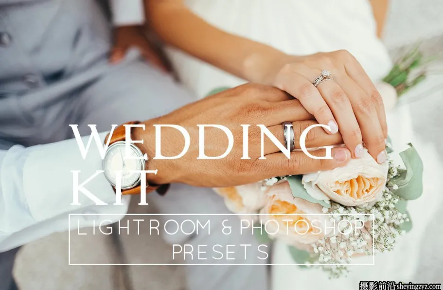婚礼胶片人像调色LR预设及手机调色预设 Wedding Lightroom Presets