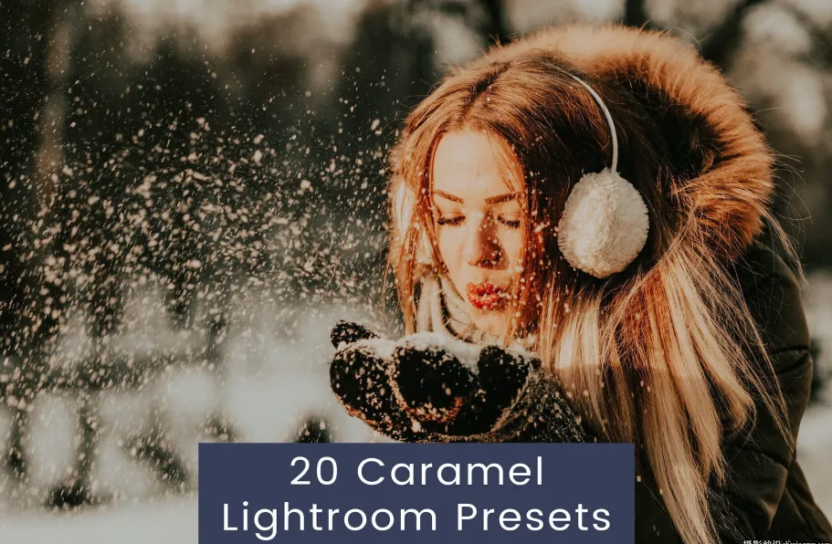 焦糖人像摄影后期调色LR预设ACR调色预设 Caramel Lightroom Presets