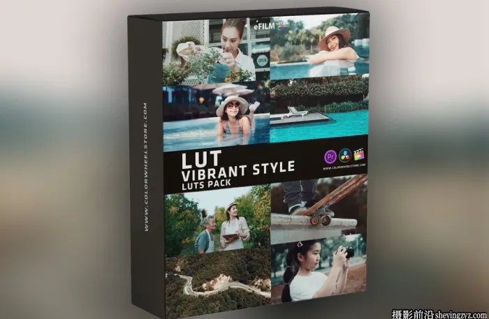 Colorwheelstore - 色彩鲜艳增强LUT预设 Lut Vibrant Style Pack