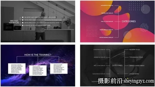 AE模版-列表文字标题动画模板-List Titles | After Effects