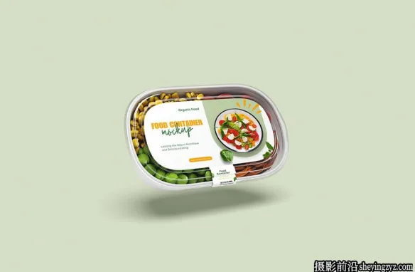 饭盒食品容器样机,饭盒样机免费下载