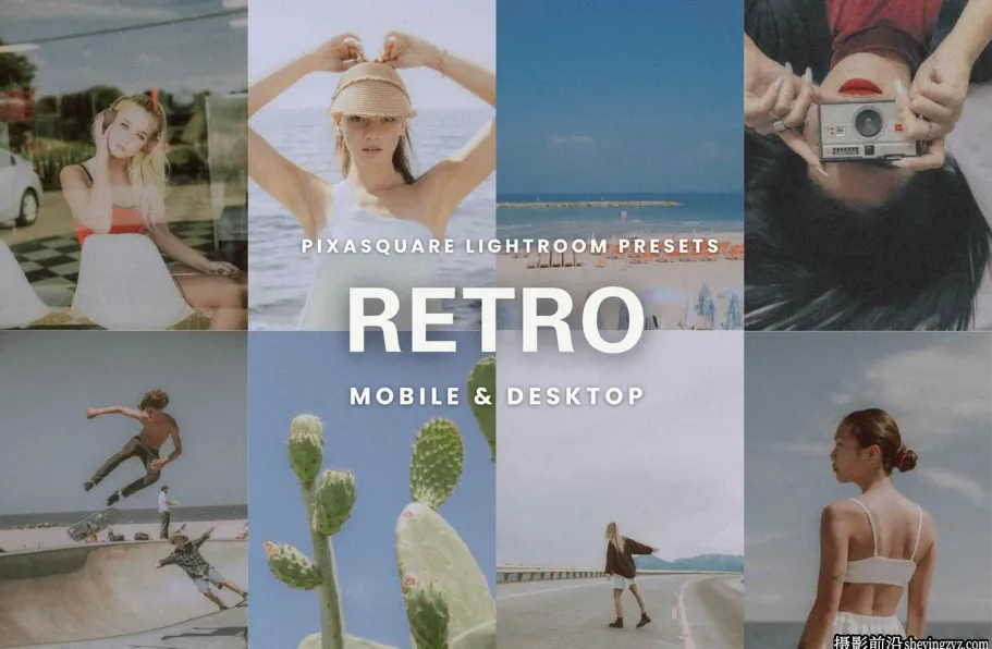 复古电影胶片人像lr预设及手机版lr预设 Retro Lightroom Presets