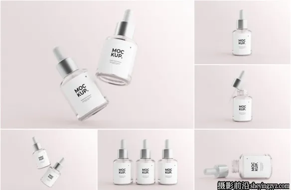移液器瓶包装样机,产品样机模型