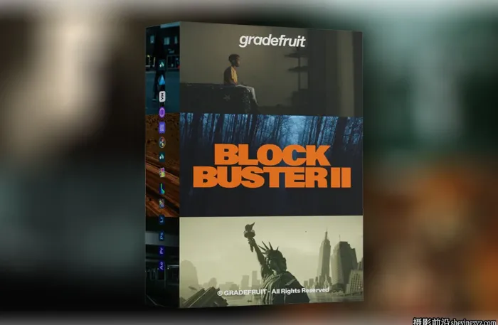 GradeFruit - 16种现代电影大片标志性LUT预设 Blockbuster V2 LUTs