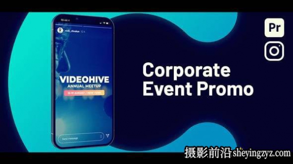 PR模板-手机短视频垂直促销展示片头模版 VH-53931600