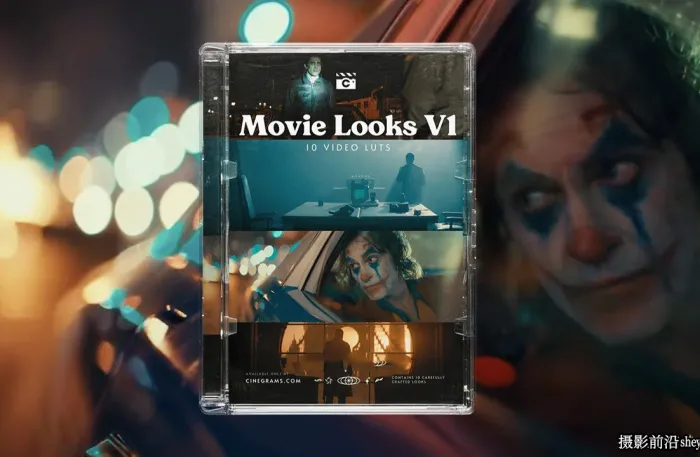 Cinegrams-10个标志性电影外观LUT预设第一季 Movie Looks V1 Video LUTs