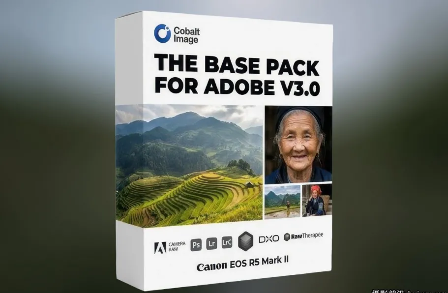 Cobalt Image - 佳能EOS R5 Mark II Adobe v3.0相机校准基础包