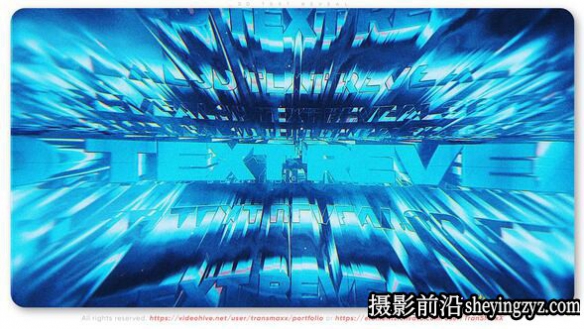 AE模板-3D深度文本显示开场片头演绎模板VH-53960746