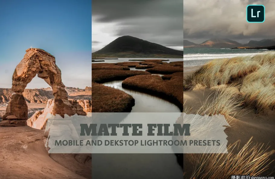 旅行电影风光哑光胶片LR预设 Matte Film Lightroom Presets