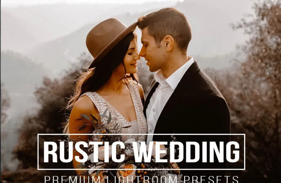 乡村电影婚礼Lightroom预设ACR预设 WEDDING Lightroom Presets