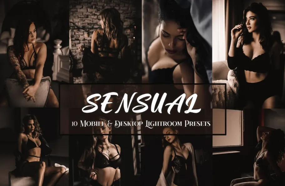 私房摄影LR预设手机lr预设 Boudoir Photography Lightroom Presets