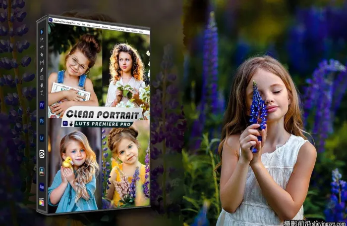 干净通透人像电影LUT预设及LR预设 Clean Portrait Presets - luts