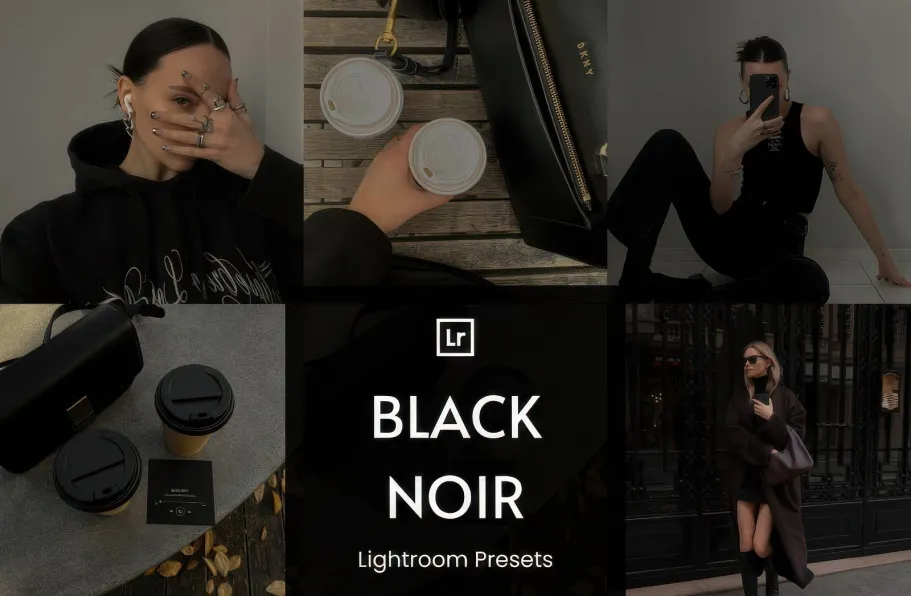 黑暗电影人像LR预设 MePresets - Black Noir Lightroom Presets