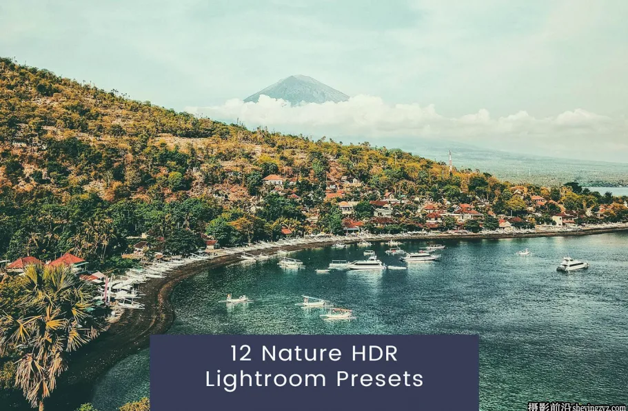 免费12款HDR人像摄影Lightroom预设 Nature HDR Lightroom Presets