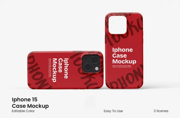 iphone15手机壳样机,手机壳样机