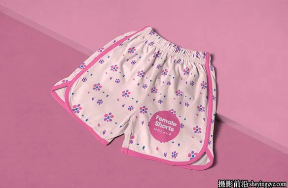 短裤样机,服饰样机,居家裤子样机