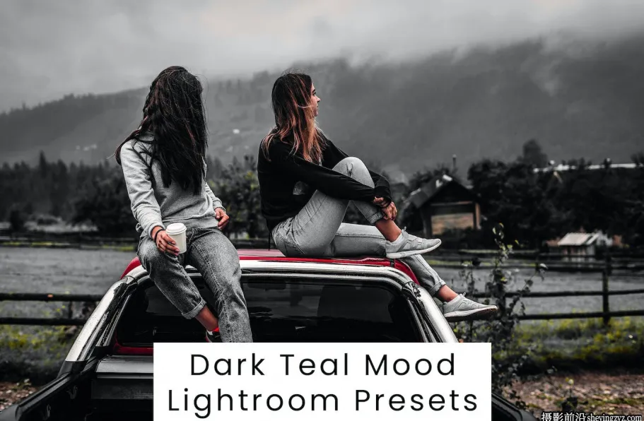 10种情绪电影网红人像lr预设 Dark Teal Mood Lightroom Presets