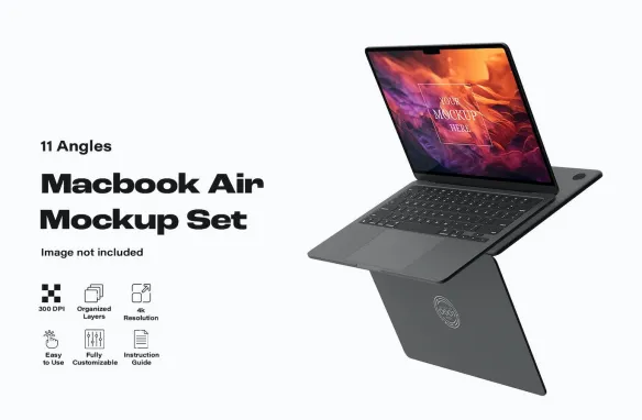MacbookAir样机电脑样机套装